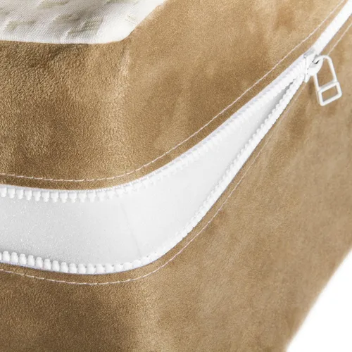 Vista 6 de Avana Slant espuma de memoria almohada con rayón hechas de bambú Cover, Memory Foam, Beige, XL