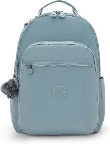 Vista 76 de Mochila Kipling Seoul extra grande para laptop de 17", Grande True Blue Tonal 2