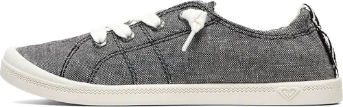 Vista 3 de Roxy Bayshore - tenis para mujer que no hay que amarrar, Negro, 8.5