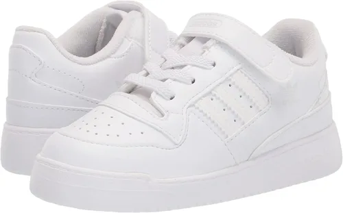 Vista 7 de adidas Originals Tenis bajos unisex para niños, Cloud WhiteRoyal BlueCloud White
