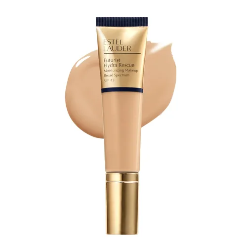 Vista 24 de Estée Lauder Futurist Hydra Rescue Moisturizing Foundation Makeup SPF 45 for a 12-Hour Glow, 1.2 Fl Oz