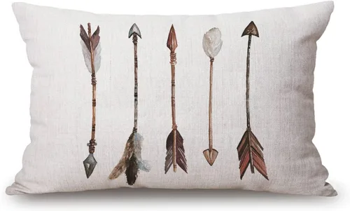 Vista 49 de Fundas de almohada de 12 x 20 pulgadas, decoración rústica de granja, sé feliz, fundas de almohada de algodón y lino, citas inspiracionales con Jcp20