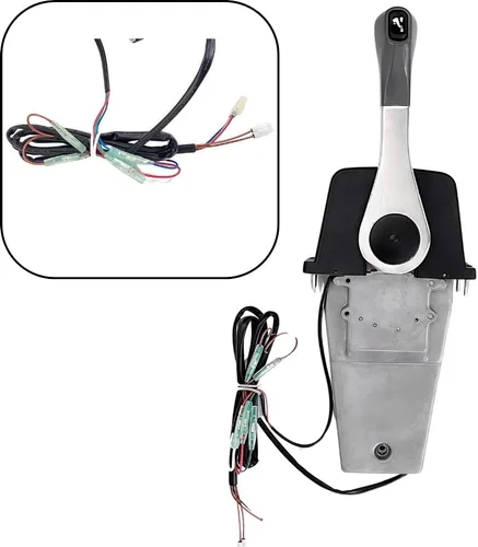 Vista 2 de Para Suzuki motor fuera de borda Montaje de control remoto 67200-93J13 Top Mount Power Trim Remolque