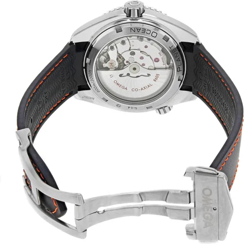 Vista 7 de Omega Planet Ocean GMT - Reloj para hombre con esfera negra 23232442201002, Negro