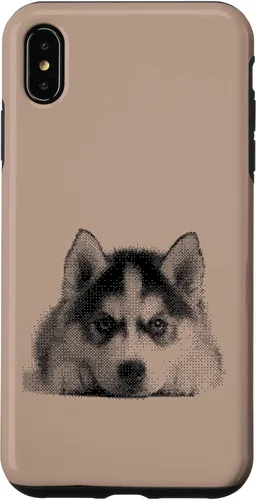 Vista 11 de Chic Husky Puppy for Dog Mom and Paw Parents Case for iPhone XR