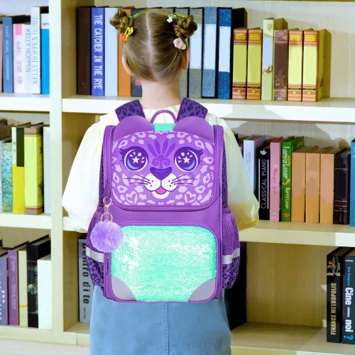 Vista 39 de KLFVB Mochila de 3 piezas para niñas y niños, bolsa de libros de dinosaurio de unicornio de 15 pulgadas con lonchera, bolsa escolar preescolar