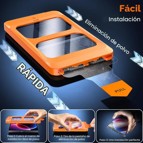 Vista 4 de TOCOL for Samsung Galaxy Z Fold 8 Screen Protector Transparente
