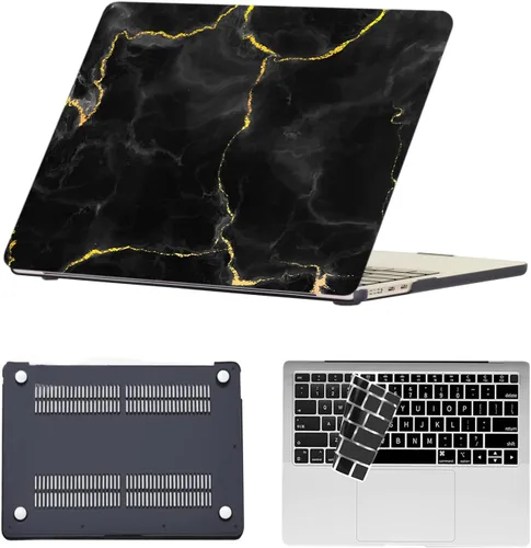 Vista 107 de Funda compatible con MacBook Air de 11 pulgadas 2015-2010 A1465 A1370, diseño impreso de plástico para laptop, carcasa protectora Air de 11.6