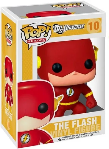 Vista 2 de Figura de acción de Flash Funko Pop, héroes.