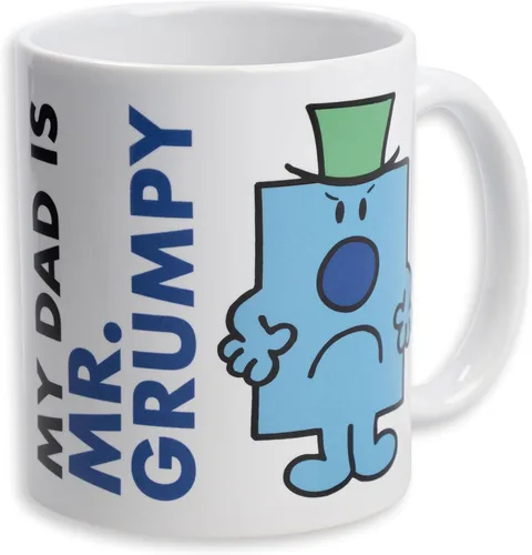 Vista 4 de Mr. Men Mr Grumpy Mug And Socks - Taza de café de cerámica de 11 oz