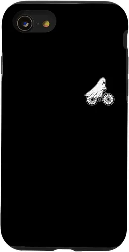 Vista 18 de iPhone 11 Pro Ghost Riding Bicicleta, disfraz de Halloween Ghoul Biker Ciclista caso