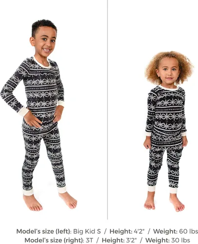 Vista 3 de Burts Bees Baby Baby Girls Sleeper Family Jammies Matching Holiday Pajamas Organic Cotton Pjs