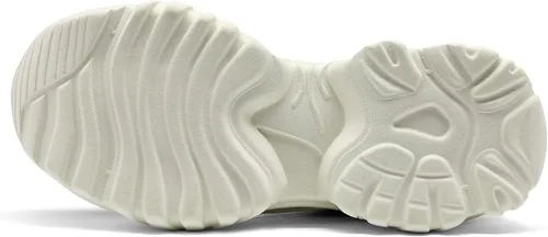 Vista 3 de DREAM PAIRS Tenis de moda para mujer, zapatos de malla transpirable para caminar, cómodos zapatos de plataforma de cuña para mujer