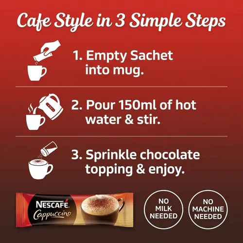 Vista 3 de Nescafe Cappuccino 10pk