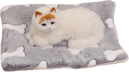Vista 4 de Manta acogedora para gatos para ansiedad y estrés, manta calmante