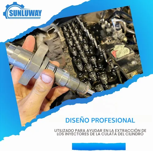 Vista 2 de 9010 Removedor de inyector de combustible Puller Compatible con motor diesel Cummins de 5.9L y 6.7L/Camión Dodge Ram 1500 2500 3500 4500 # 9010A