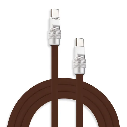 Vista 61 de chubbycable Chubby 2.0 USB C 240W Cable de carga rápida de silicona suave y duradero, cable de carga extra grueso compatible con iPhone 17-15 Series