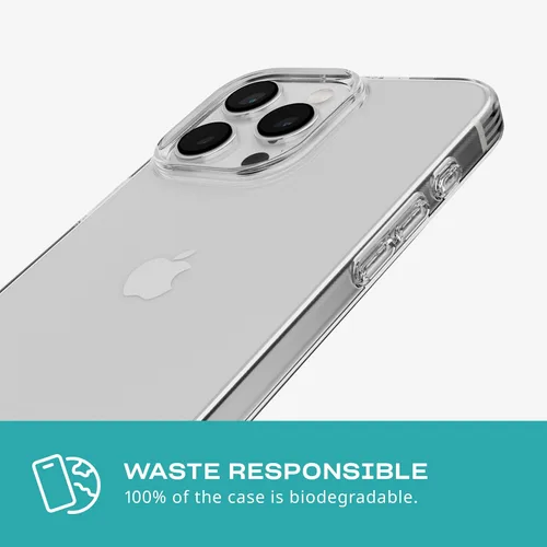 Vista 8 de Tech21 EvoLite - Funda para iPhone 15 Pro Max, funda de protección contra impactos, transparente
