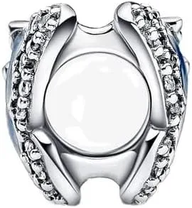 Vista 3 de Dijes de plata de ley 925 para pulseras y collares, cuentas de viaje de belleza de elefante animal, dijes de árbol familiar, regalo de joyería