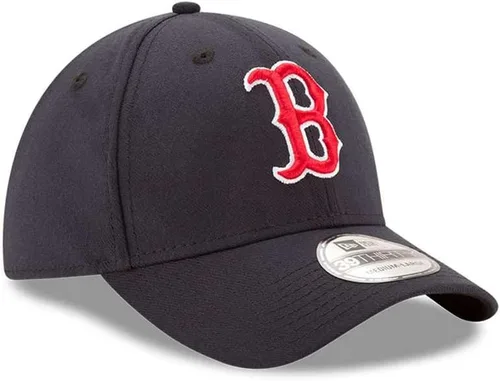 Vista 3 de Gorra de ajuste elástico New Era MLB Game Team Classic 39THIRTY., Azul, S/ M