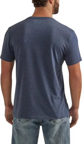 Vista 2 de Wrangler Hombre Blanco de la Ringer Tee