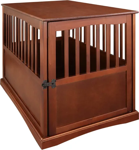 Vista 13 de Casual Home - Jaula grande de madera para mascotas New Espresso