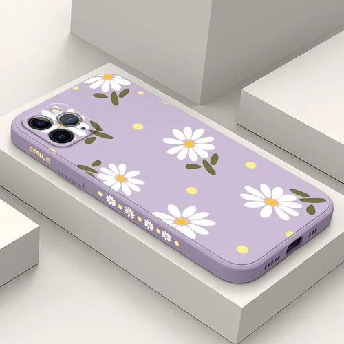 Vista 16 de LEECG Funda protectora para iPhone 11, diseño de flores creativas laterales, delgada, suave, funda protectora para iPhone 11, color negro mariposa