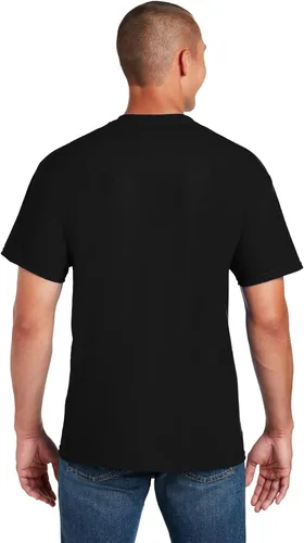 Vista 3 de Fruit of the Loom Camiseta de cuello redondo con bolsillo para hombre (paquete de 4)