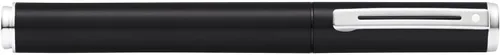 Vista 5 de Sheaffer Bolígrafo roller de gel negro brillante con ribete cromado Negro Brillo