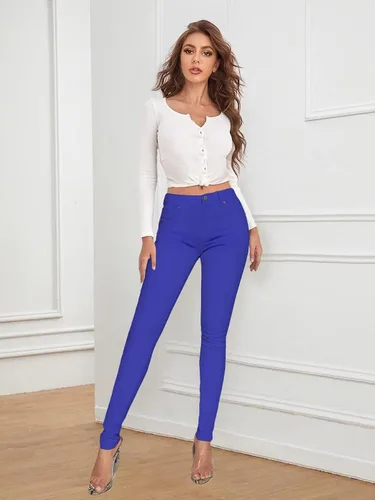 Vista 3 de HYBRID Women's Butt Lift Super Comfy Stretch Denim Skinny Yoga Jeans