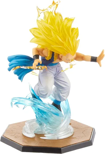 Vista 2 de Figura de acción de Gotenks (Dragon Ball, Super Saiyan), de Bandai Tamashii Nations S.H.