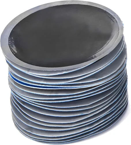Vista 6 de Watris Veiyi 80 piezas 58 mm Parche de reparación de neumáticos, Kit de parches de neumáticos, Parches de neumáticos resistentes, Parches redondos
