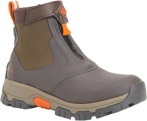 Vista 11 de MUCK Botines Apex con cremallera media para hombre Negro