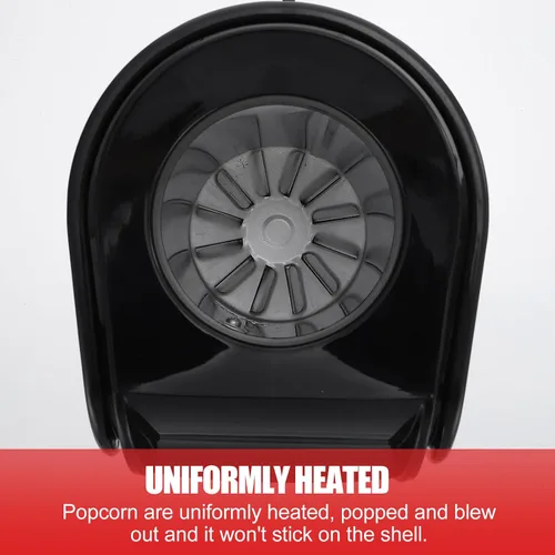 Vista 9 de NUOBESTY Home Popcorn Machine Small Automatic Popcorn Maker 110v Abs Snack Machine for Household Use with US Plug White