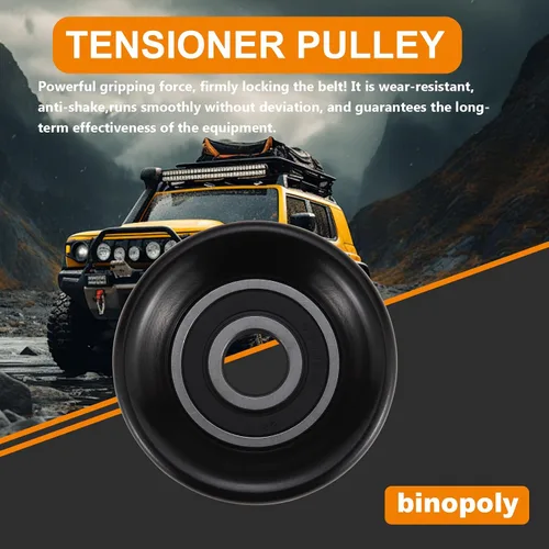 Vista 2 de binopoly 36227 Tensor de correa y polea tensora para Buick Rainier Chevy Trailblazer Chrysler Pacifica GMC Envoy #89059 89811 24576968 4861643AB