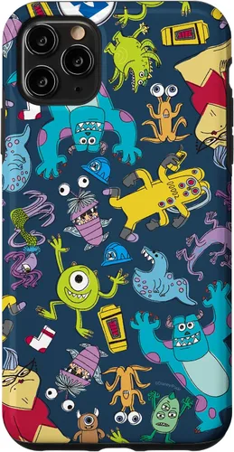 Vista 13 de Funda para iPhone 14 Pro Max Disney PIXAR Monsters Inc. Scare Crew