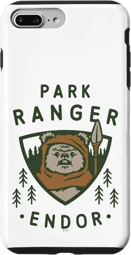 Vista 12 de Funda para iPhone 16 Star Wars Ewok Park Ranger Endor
