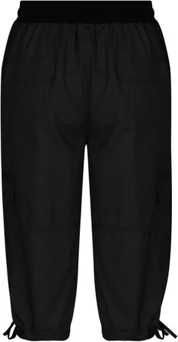 Vista 47 de Pantalones capri tipo cargo para mujer, ligeros, de secado rápido, atléticos, para verano, casuales, con bolsillos