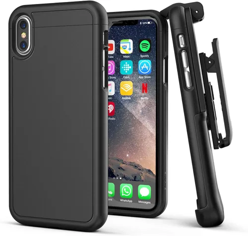 Vista 8 de Encased Funda para iPhone 6/6s con clip para cinturón, clip ultra delgado (Serie Slimshield) (iPhone 6/6s)