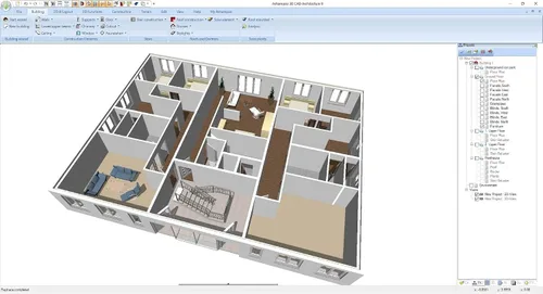 Vista 4 de Home design software compatible with Windows 11, 10, 8.1, 7 – Design your dream house including photovoltaic installations - 3D CAD 11 Architecture