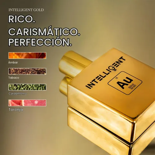 Vista 2 de Gold Extrait de Parfum, Colonia para hombre, 3.4 fl oz - Ámbar, suave