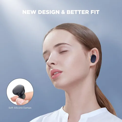Vista 7 de HTC Auriculares inalámbricos True 7 Bluetooth 5.3, auriculares intrauditivos con cancelación de ruido, controlador de 0.394 in con graves profundos