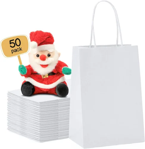 Vista 53 de METRONIC Bolsas de regalo de papel marrón de 5.25 x 3.75 x 8 pulgadas