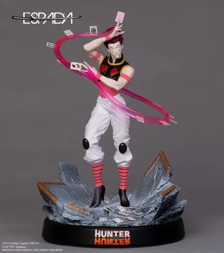 Vista 2 de Espada Art Hunter x Hunter Hisoka Morow - Estatua a escala 1/6