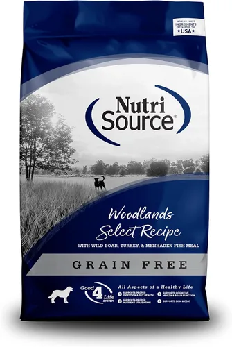 Vista 8 de NutriSource Alimento seco para perros sin granos, bocados pequeños, pollo y guisantes, 4 libras