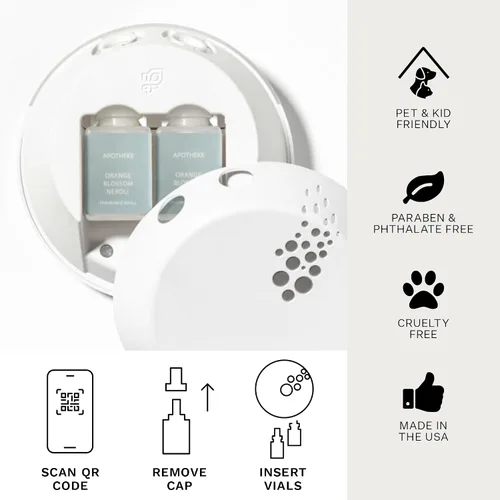 Vista 5 de Apotheke - Repuesto de fragancia para difusor de aromaterapia inteligente Pura (lona)