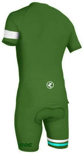 Vista 2 de UGLY FROG Traje de triatlón para hombre de manga corta Jersey de piernas cortas Skinsuit Tri Kit Ciclismo Skinsuit Team Bike Ropa