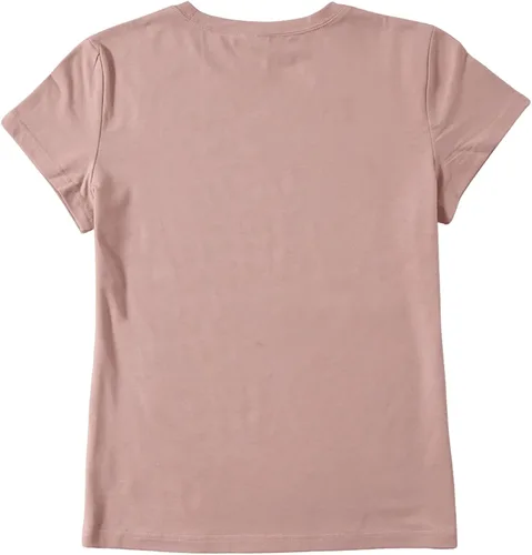 Vista 2 de SweatyRocks Camisetas con estampado de corazón para mujer, camisetas divertidas de manga corta para adolescentes y niñas