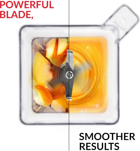 Vista 6 de Blendtec Mini WildSide+ (46 onzas) y Twister Jar (37 oz) – Tarro de licuadora de grado profesional – Sin BPA – Transparente Incluye espátula