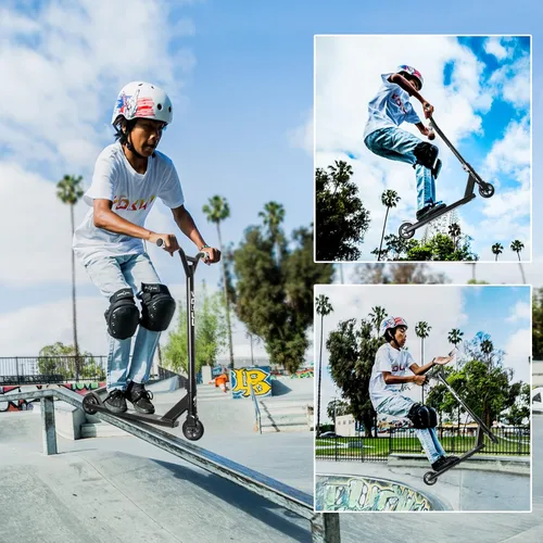 Vista 6 de VOKUL Patinetes profesionales para adolescentes, patinete de acrobacias para niños de 6 años en adelante para BMX nivel de entrada